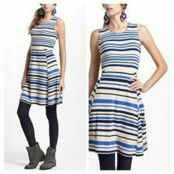 Anthropologie Dresses & Skirts - {Anthropologie} Sparrow French Striped Wool Dress